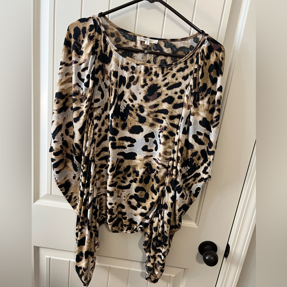 Leopard Print Women's Top
